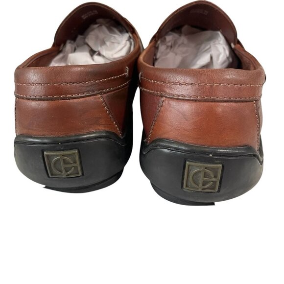 Cole Haan Brown Leather Loafers Mens Size 105M Penny Slip On Comfort Casual - Picture 8 of 10